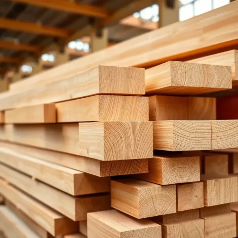 Drewno klejone cena m3