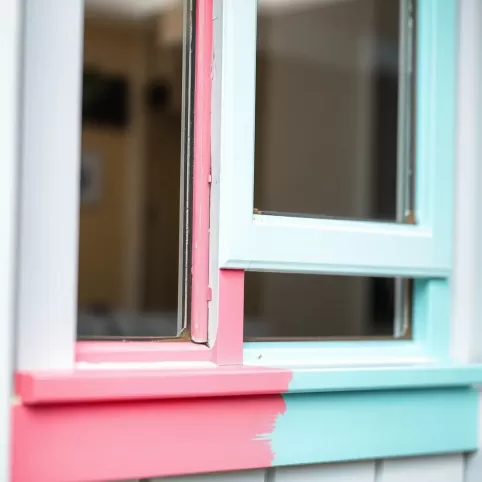 Farba akrylowa do okien PCV