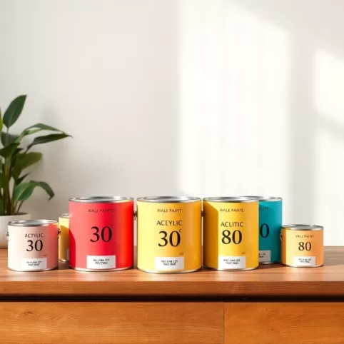 Farba akrylowa do ścian cena