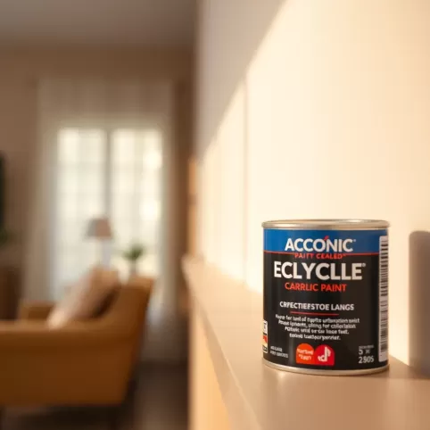 Farba akrylowa do sztukaterii