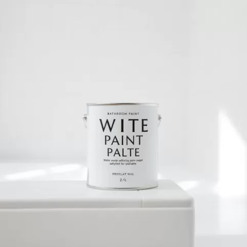Farba biała do łazienki 2l