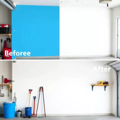 Farba do garażu na ściany