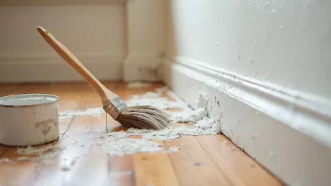 Farba do listew przypodłogowych drewnianych