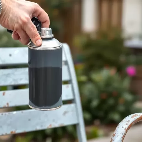 Farba do metalu antracyt spray
