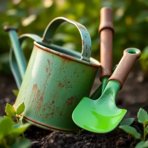 Farba do metalu na Rdzę zielona