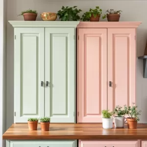 Farbą kredową do mebli kuchennych