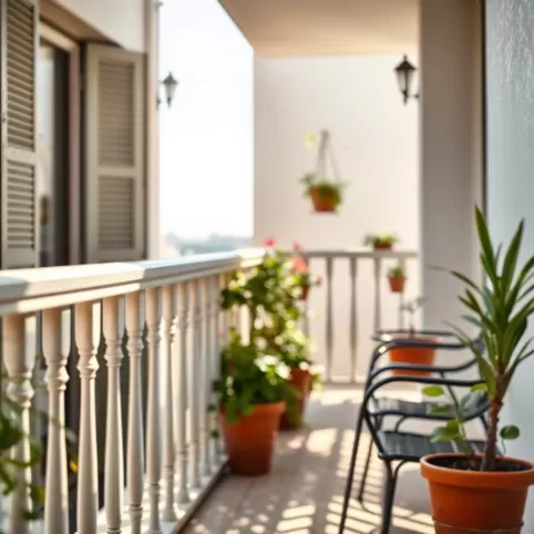 Farba na balkon
