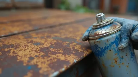 Farba natryskowa do metalu