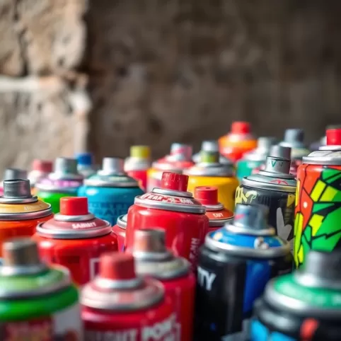 Farba W Sprayu Do Graffiti