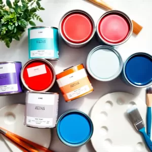 Farby akrylowe do mebli z płyty