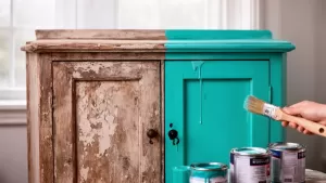 farby do malowania mebli drewnianych bez szlifowania