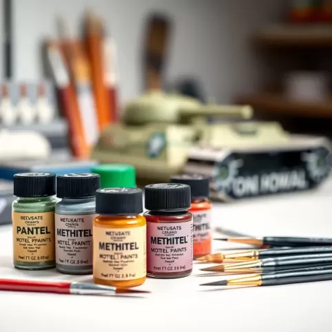 Farby do modeli metalowych