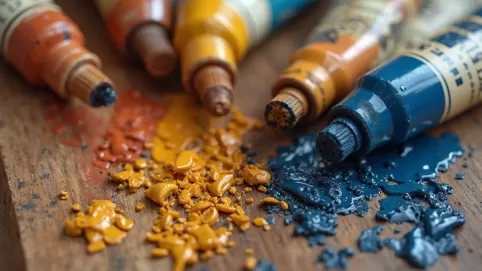 farby olejne renesans