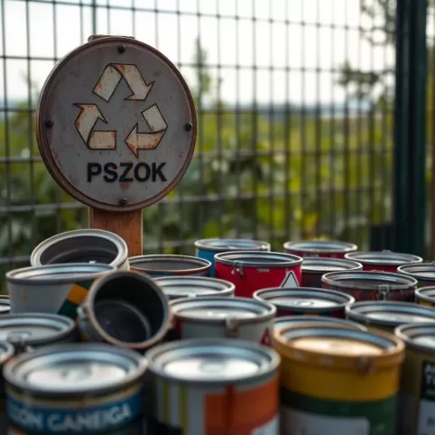Gdzie wyrzucać puszki po farbie emulsyjnej