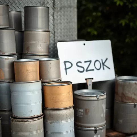 Gdzie wyrzucać puszki po farbie olejnej