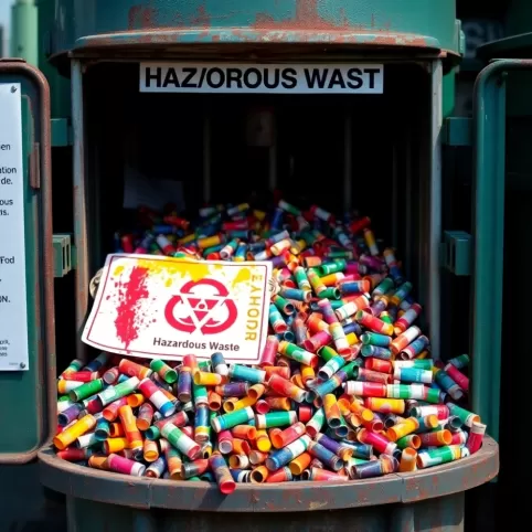 Gdzie wyrzucić farby akrylowe