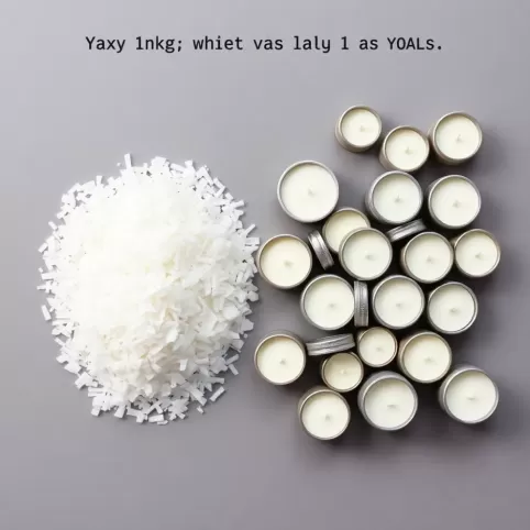 Ile świec z 1 kg wosku sojowego