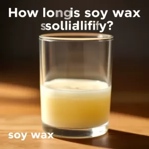 Ile zastyga wosk sojowy