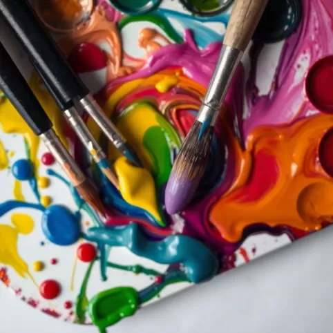 Jak łączyć kolory farb