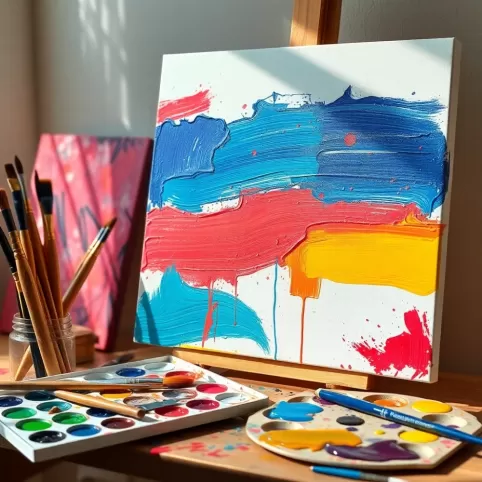 Jak Malować Akrylami Na Płótnie