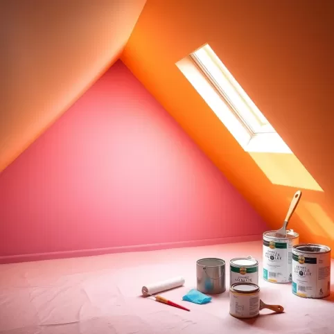 Jak Malować Ściany Na Poddaszu