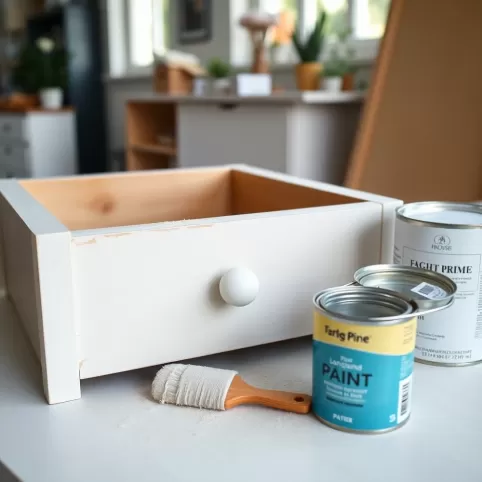 Jak pomalować meble sosnowe lakierowane