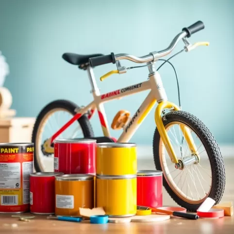 Jak Pomalować Rower Dziecięcy