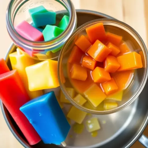 Jak rozpuścić świeczkę na wosk