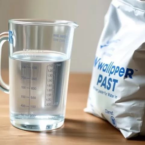 Jak rozrobić klej do tapet ile wody