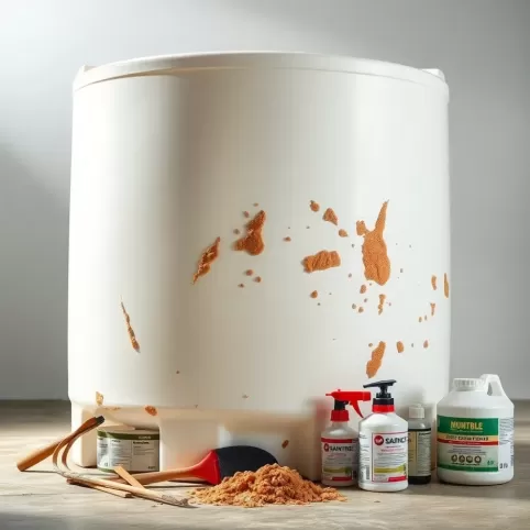 Jak umyć zbiornik 1000l po kleju