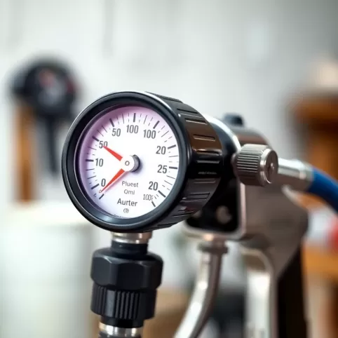 Jak ustawić ciśnienie w pistolecie lakierniczym