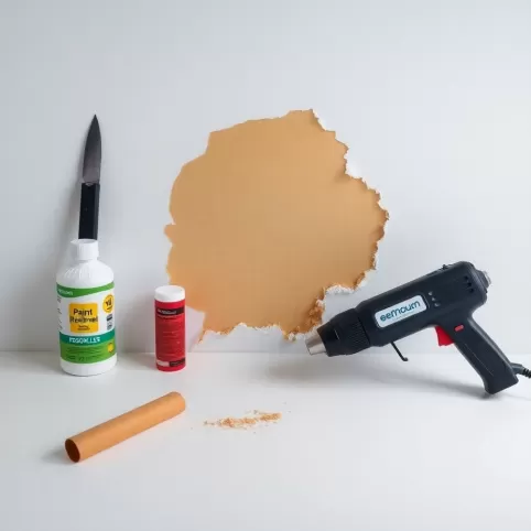 Jak usunąć farbę ceramiczną ze ściany