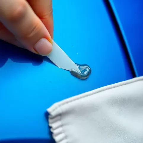 Jak usunąć klej kropelka z lakieru samochodowego