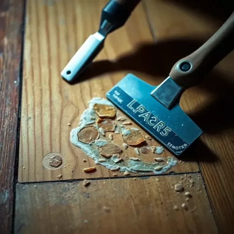 Jak usunąć klej po parkiecie