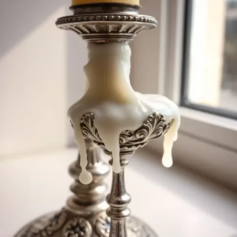 Jak usunąć wosk ze znicza