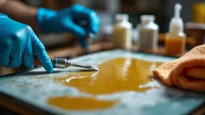 jak wyczyścić mauzer po żywicy