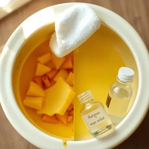 Jak wyczyścić podgrzewacz do wosku twardego