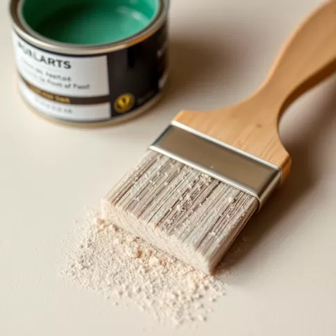 Jak zamalować farbę ceramiczną