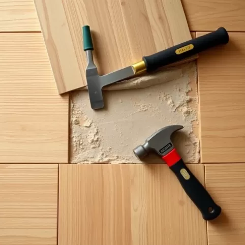 Jak zdemontować klejone panele podłogowe