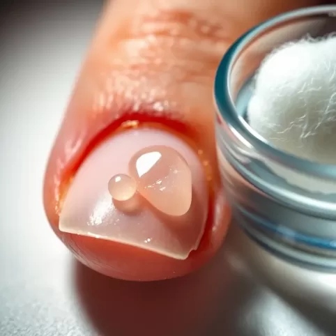 Jak zmyć klej do tipsów z paznokci