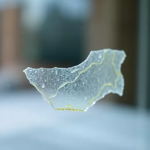 Jak zmyć klej z szyby po folii