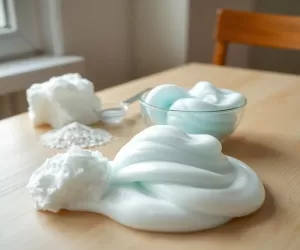 Jak zrobić fluffy slime bez kleju