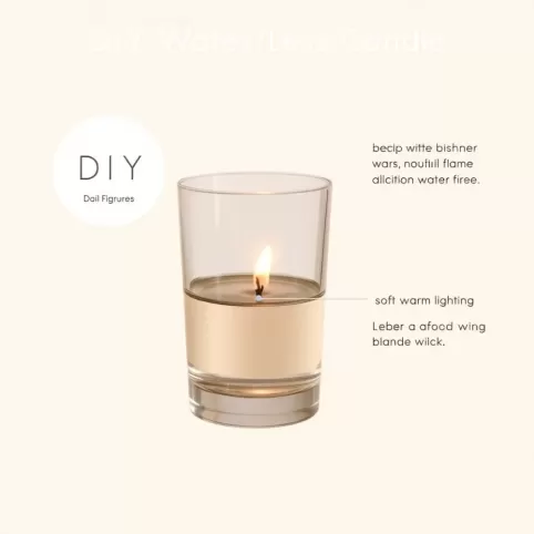 Jak zrobić świeczkę bez wosku