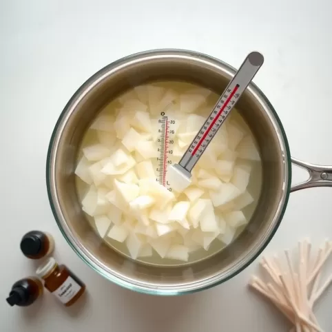 Jak zrobić wosk sojowy