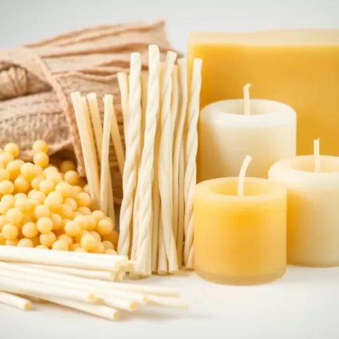 Jaki knot do świec z wosku pszczelego