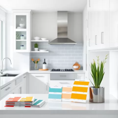 Jaki kolor farby do białej kuchni