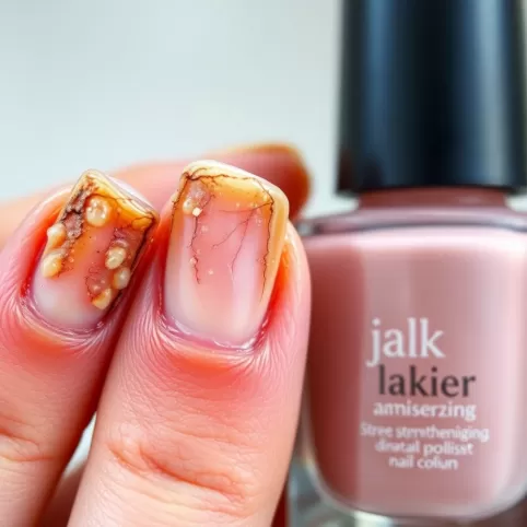 Jaki lakier na zniszczone paznokcie