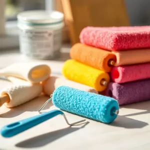 Jaki wałek do farby akrylowej do drewna