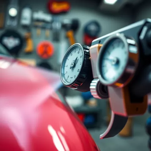 Jakie ciśnienie do lakieru bezbarwnego