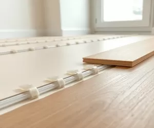 Klej do deski barlineckiej na ogrzewanie podłogowe